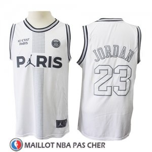 Maillot Aj X Psg Michael Jordan Blanc
