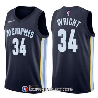 Maillot Memphis Grizzlies Brandan Wright Icon 34 2017-18 Bleu
