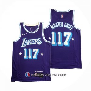 Maillot Los Angeles Lakers x X-box Master Chief NO 117 Volet