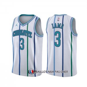 Maillot Charlotte Hornets Jeremy Lamb Classic Blanc