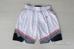 Short Blanc USA 2014 NBA