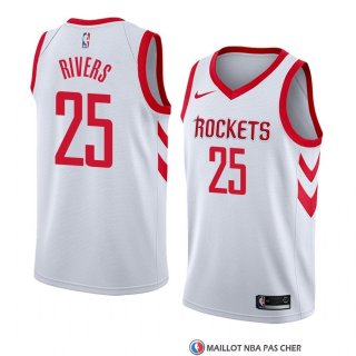 Maillot Houston Rockets Austin Rivers Association 2018 Blanc