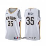 Maillot New Orleans Pelicans Christian Wood Association Blanc