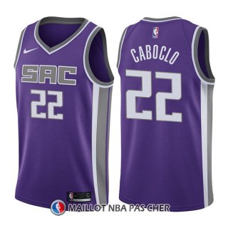 Maillot Sacramento Kings Bruno Caboclo Icon 22 2017-18 Volet