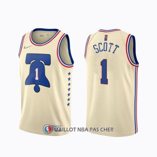 Maillot Philadelphia 76ers Mike Scott Earned 2020-21 Crema