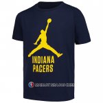 Maillot Manche Courte Indiana Pacers Essential Jumpman Noir