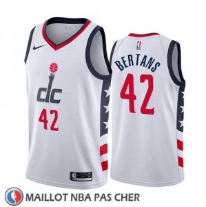 Maillot Washington Wizards Davis Bertans Ville Edition Blanc