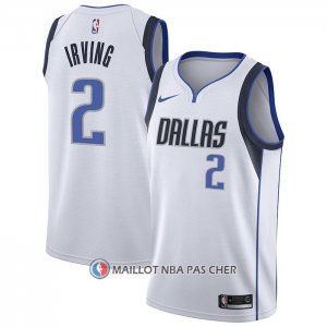 Maillot Dallas Mavericks Kyrie Irving NO 2 Association 2022-23 Blanc