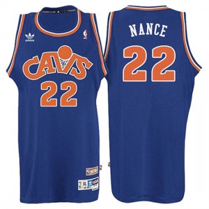 Maillot Retro 2008 Cavaliers Nance 22 Bleu