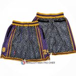 Short Los Angeles Lakers Kobe Bryant Noir Volet