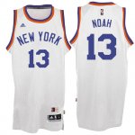 Maillot Retro 2016-17 Knicks Noah 13 Blanc