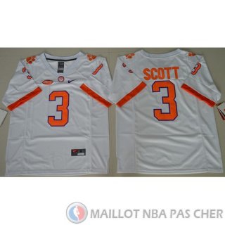 Maillot NCAA Artavis Scott Blanc 2016