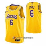 Maillot Los Angeles Lakers LeBron James Icon 2021-22 Jaune