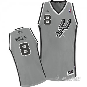 Maillot Gris Mills San Antonio Spurs Revolution 30