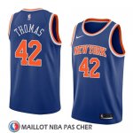 Maillot New York Knicks Lance Thomas No 42 Icon 2018 Bleu