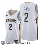 Maillot New Orleans Pelicans Lonzo Ball Association Blanc