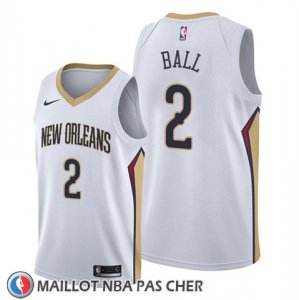 Maillot New Orleans Pelicans Lonzo Ball Association Blanc