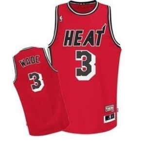 Maillot retro de Rouge Wade Miami Heat Revolution 30