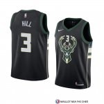 Maillot Milwaukee Bucks George Hill Statement 2018 Noir