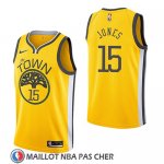 Maillot Golden State Warriors Damian Jones Earned 2018-19 Jaune