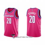 Maillot Washington Wizards Jordan Schakel NO 20 Ville 2022-23 Rosa