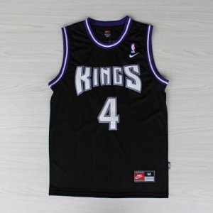 Maillot Sacramento Kings Webber #4 Noir