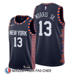 Maillot New York Knicks Marcus Morris Sr. Ville 2019 Bleu