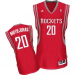 Maillot Rockets Motiejunas 20 Rouge