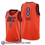 Maillot Oklahoma City Thunder Jawun Evans Earned Orange