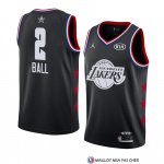 Maillot All Star 2019 Los Angeles Lakers Lonzo Ball Noir