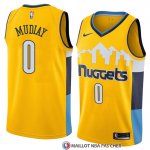 Maillot Denver Nuggets Emmanuel Mudiay Statement 2018 Jaune