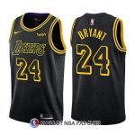 Maillot Los Angeles Lakers Bryant Ciudad 24 Noir