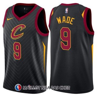 Maillot Cleveland Cavaliers Dwyane Wade Statement 2017-18 9 Noir