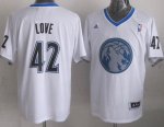 Maillot Love Minnesota Timberwolves #42 Blanc