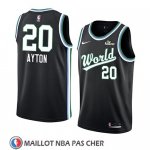Maillot 2019 Rising Star Deandre Ayton World Noir