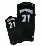 Maillot Retro Timberwolves Garnett 21 Noir