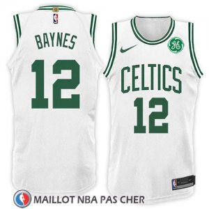 Maillot Boston Celtics Aron Baynes No 12 Association 2018 Blanc