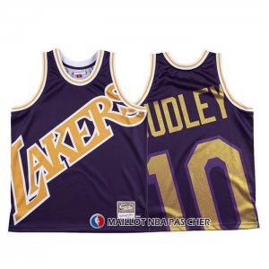 Maillot Los Angeles Lakers Jared Dudley Mitchell & Ness Big Face Volet