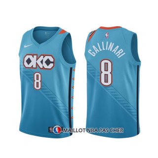 Maillot Oklahoma City Thunder Danilo Gallinari Ville Bleu