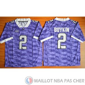 Maillot NCAA Trevone Boykin Purpura