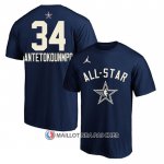 Maillot Manche Courte All Star 2024 Giannis Antetokounmpo Bleu