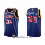 Maillot Golden State Warriors Otto Porter JR. NO 32 75th Anniversary Bleu