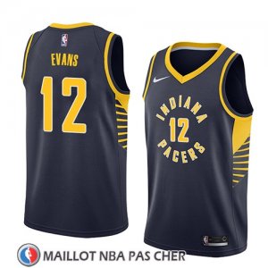 Maillot Indiana Pacers Tyreke Evans No 12 Icon 2018 Bleu