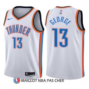 Maillot Enfant Oklahoma City Thunder Paul George Association 2017-18 13 Blanc