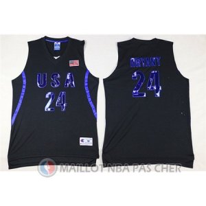 Maillot NBA Twelve USA Dream Team Bryant 24# Noir
