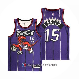 Maillot Tornto Raptors Vince Carter NO 15 Classic Edition Volet