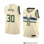 Maillot Milwaukee Bucks Jaylen Morris Ville 2018 Crema