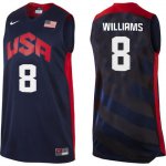 Maillot de Williams USA NBA 2012 Noir