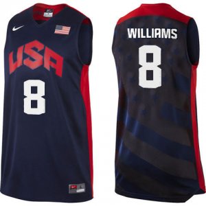 Maillot de Williams USA NBA 2012 Noir