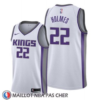 Maillot Sacramento Kings Richaun Holmes Association Blanc